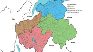 Régions de Haute-Savoie